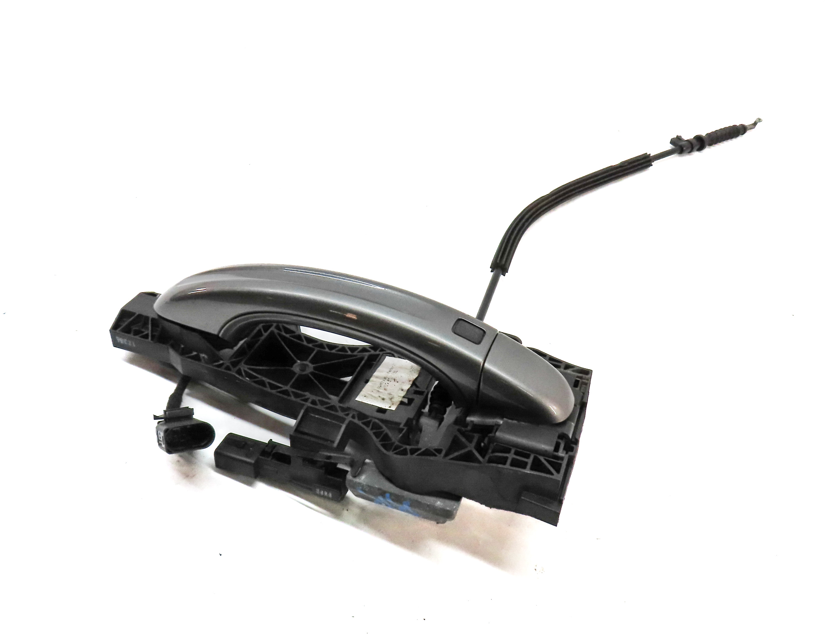 2007-2015 AUDI Q7 (4L) REAR RIGHT KEYLESS ENTRY DOOR HANDLE (Grey) — exact item pictured